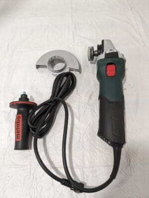 METABO Corded Angle Grinder: 4-1/2 to 5" Wheel Dia, 11,000 RPM 603623420