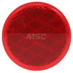 TRUCK-LITE 10pk of 3-1/16" Diam, Red Reflectors 47-3