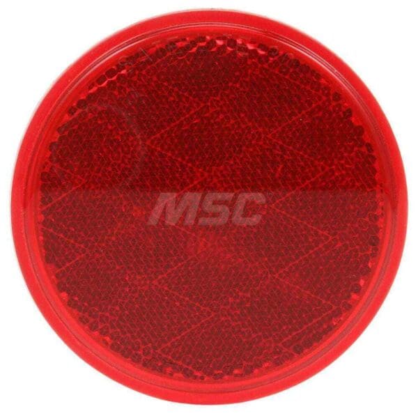 TRUCK-LITE 10pk of 3-1/16" Diam, Red Reflectors 47-3