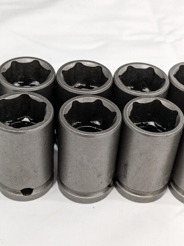 APEX Impact Socket: 3/8" Drive, 17 mm Socket, Hex Drive Qty 10 17MM43