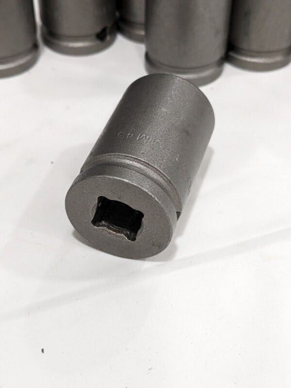 APEX Impact Socket: 3/8" Drive, 17 mm Socket, Hex Drive Qty 10 17MM43