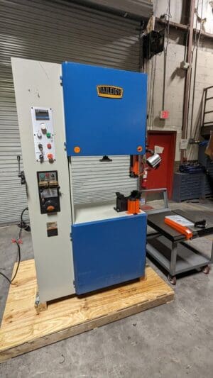 Baileigh Variable Speed Vertical Bandsaw 13-1/2″ Height Capacity 220v 3 Phase