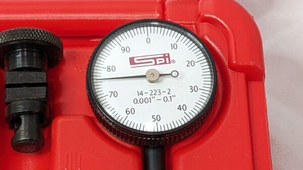 SPI Dial Indicator & Base Kit w/Cert 0-100 Dial 14-227-3