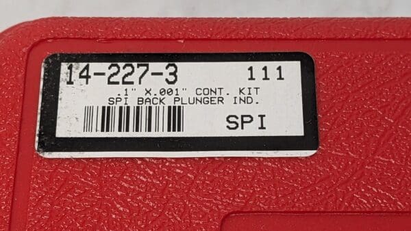 SPI Dial Indicator & Base Kit w/Cert 0-100 Dial 14-227-3