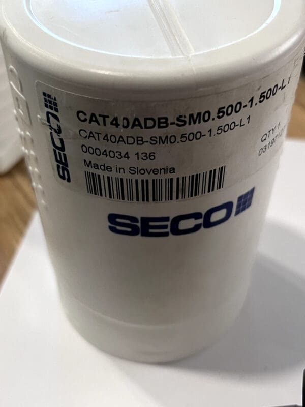 Seco Shell Mill Holder: CAT40, Taper Shank, 0.5" Pilot 03197127