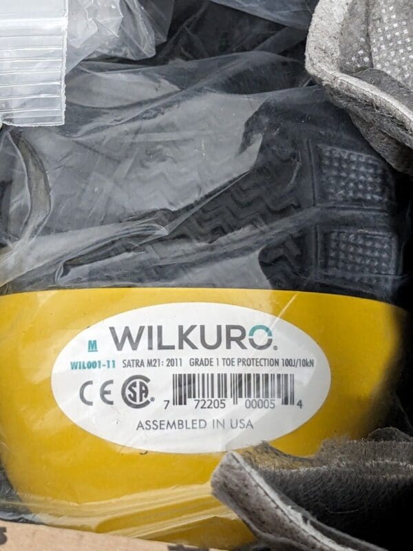 WILKURO General Purpose Overshoe: PVC, Medium Qty 2 Pairs WIL001-11-M