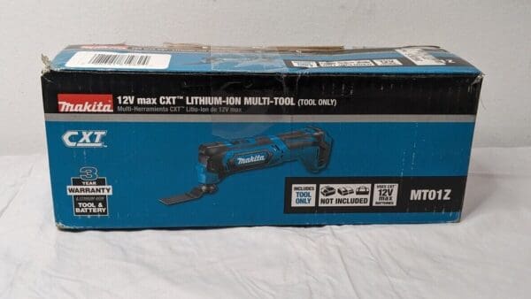 Makita 12V max CXT Lithium-Ion Cordless Multi-Tool (TOOL ONLY) MT01Z