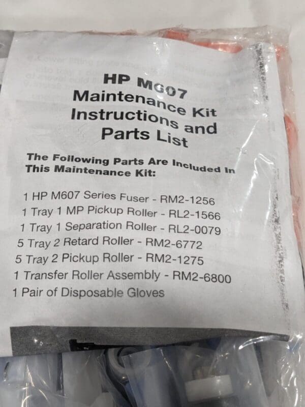 HP M607 Maintenance Kit HPM607-KITBDL-AFT