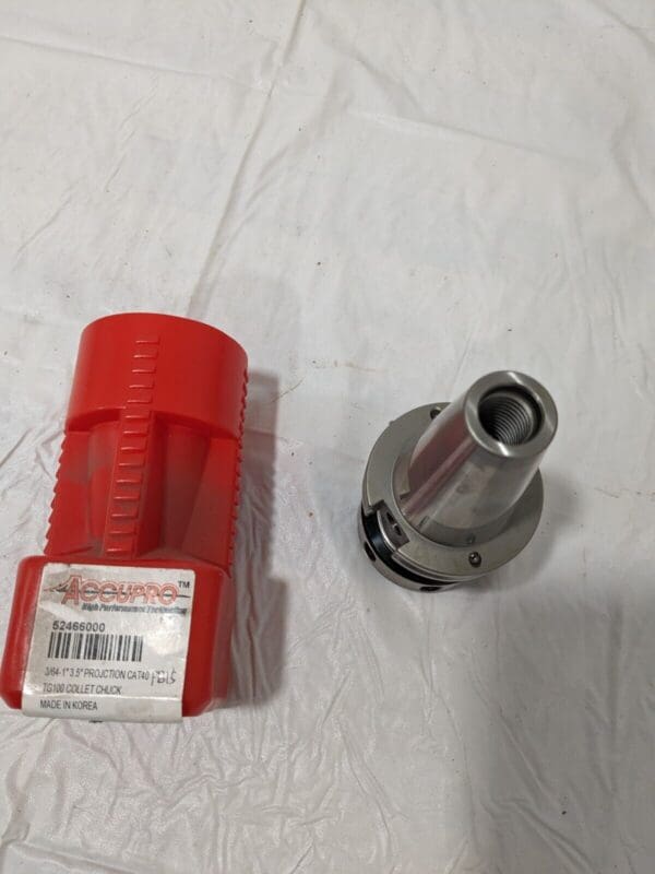 ACCUPRO Collet Chuck: 3/64 to 1" Capacity, Single Angle Collet, 776950