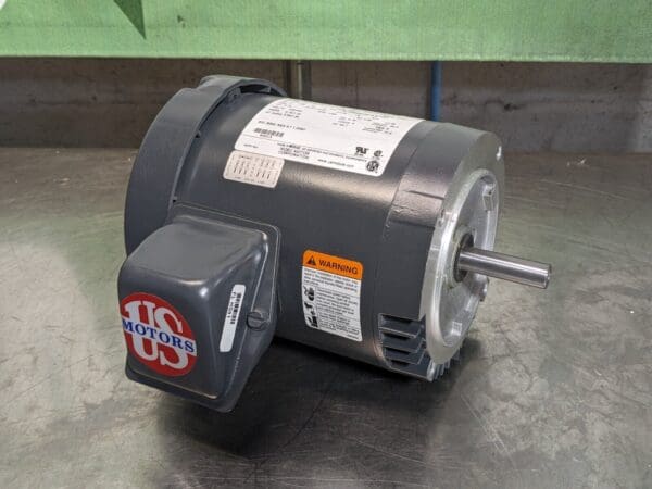 US Motors General Purpose C-Face Motor 3/4 HP 230/460v 3 Phase U34S2ACR