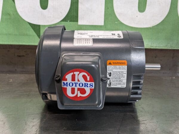 US Motors General Purpose C-Face Motor 3/4 HP 230/460v 3 Phase U34S2ACR