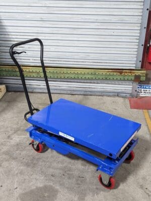 Pro Source Hydraulic Scissor Lift Table 800 lb. Capacity 35" x 20" Platform