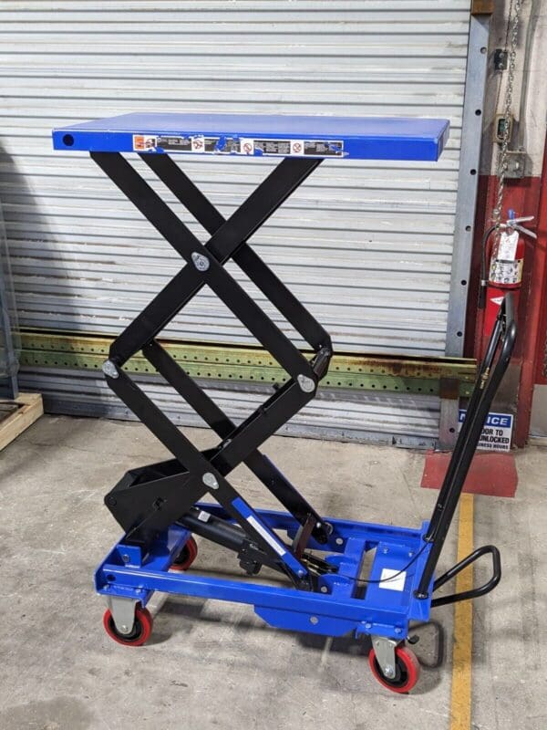 Pro Source Hydraulic Scissor Lift Table 800 lb. Capacity 35" x 20" Platform