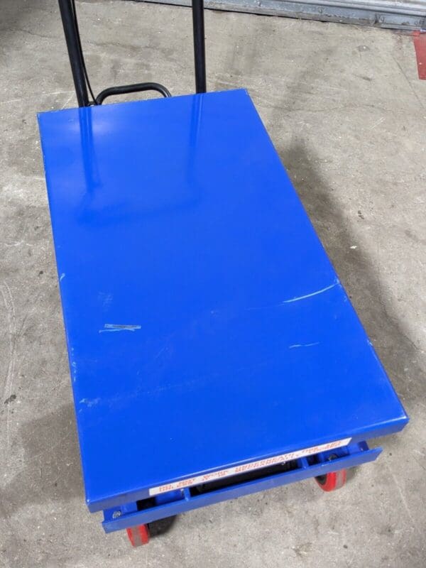 Pro Source Hydraulic Scissor Lift Table 800 lb. Capacity 35" x 20" Platform