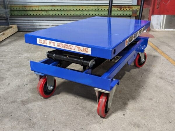 Pro Source Hydraulic Scissor Lift Table 800 lb. Capacity 35" x 20" Platform