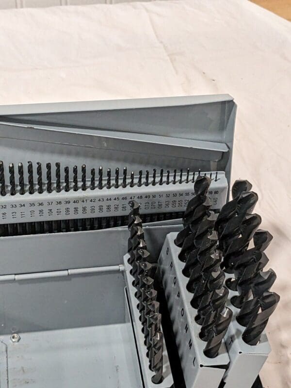 Interstate Drill Bit Set: Jobber Length Drill Bits, 115 Pc 118 ° 01186709