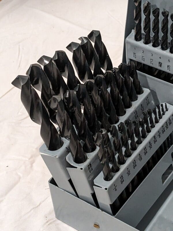 Interstate Drill Bit Set: Jobber Length Drill Bits, 115 Pc 118 ° 01186709