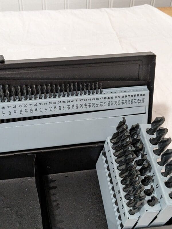 HERTEL Drill Bit Set: Screw Machine Length Drill Bits, 113 Pc 07575020