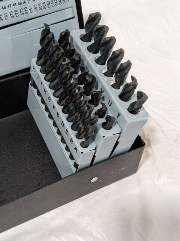 HERTEL Drill Bit Set: Screw Machine Length Drill Bits, 113 Pc 07575020