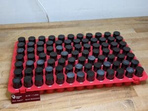 Vermont Gage 84 Pc Class ZZ Black Guard Pin Gage Set 0.917" - 1" Range 901201000