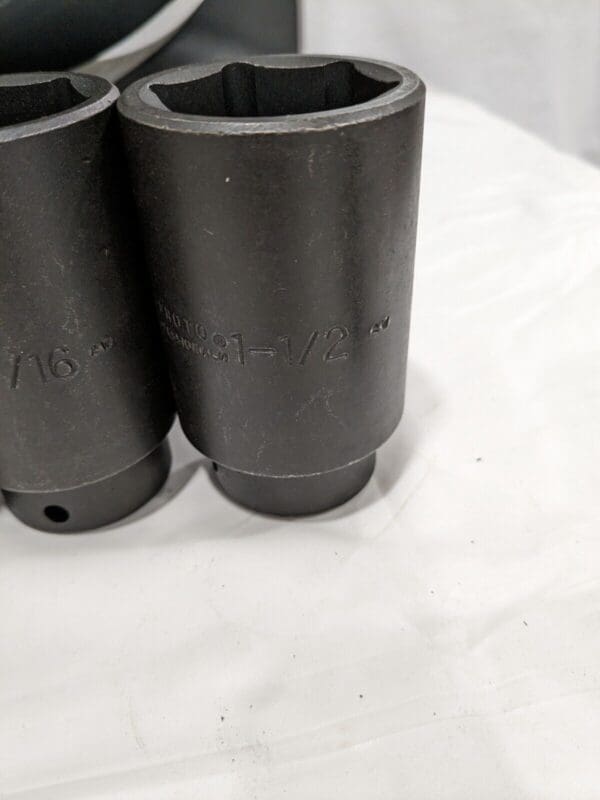 PROTO 5 Pc Impact Socket: 1/2" Drive, 1-1/2" Socket, Hex Drive J74116