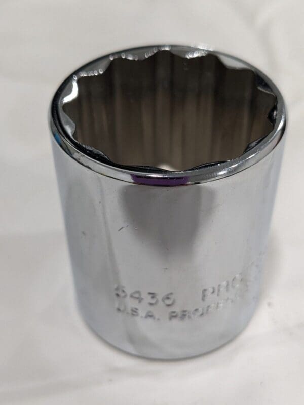 PROTO Hand Socket: 1/2" Drive, 1-1/8" Socket, 12-Point Qty 11 J5436