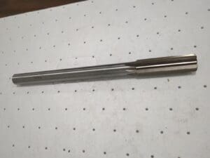 Chucking Reamer 0.7440" Dia, 9-1/2" OAL Straight-Cylindrical Shank HSS SM0407440