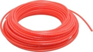 PARKER Polyethylene Tube: 11/64" ID x 1/4" OD, 100' Long E-43-R-0100-P