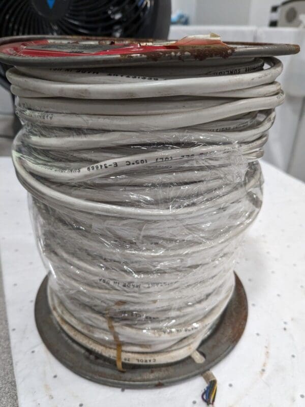 Carol Cable Co. White General Wire 105˚C, 20 AWG, Approx. 250' 05481