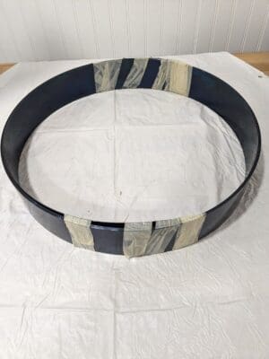 Steel Coil: 0.042" Thick, 3" Wide, 18' Long, Grade 1095 Blue Tempered 31977044