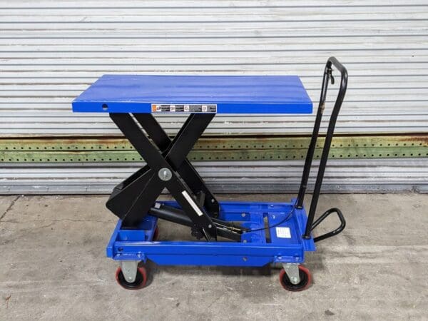 Pro Source Hydraulic Scissor Lift Cart 2000 lb. Capacity 40" x 20" Platform