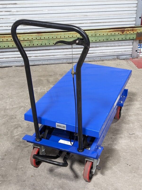 Pro Source Hydraulic Scissor Lift Cart 2000 lb. Capacity 40" x 20" Platform