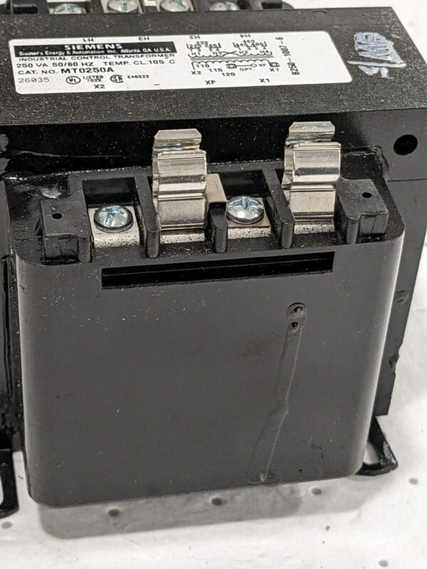 Siemens MT0250A Control Transformer