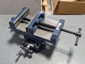 Gibraltar Low Profile Drill Press Vise 8" Jaw Width 8" Opening 428-83182 Damaged