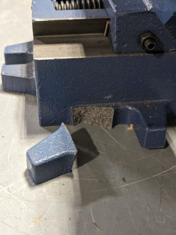 Gibraltar Low Profile Drill Press Vise 8" Jaw Width 8" Opening 428-83182 Damaged