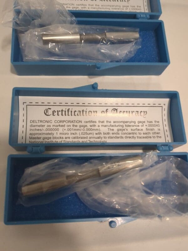 DELTRONIC 3pk Class X Plus Pin Gage: 0.2612" Dia, 2-1/2" Long 0.2612 CLASS X