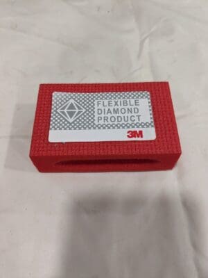 3M Hand Sanding Pad: 2-1/4" Wide, 3-3/4" OAL, Diamond 7000000575