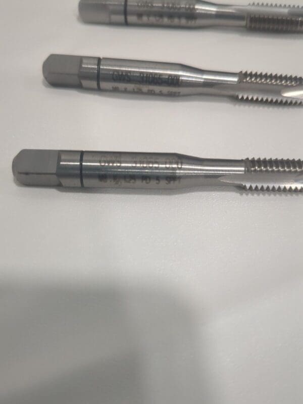 OSG 3pk Spiral Point Taps: M8x1.25 Metric, 3 Fl 31065-000