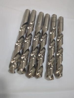 HERTEL Jobber Drill 6pc: 1/2" Dia, 135 deg Point, Cobalt 04138475