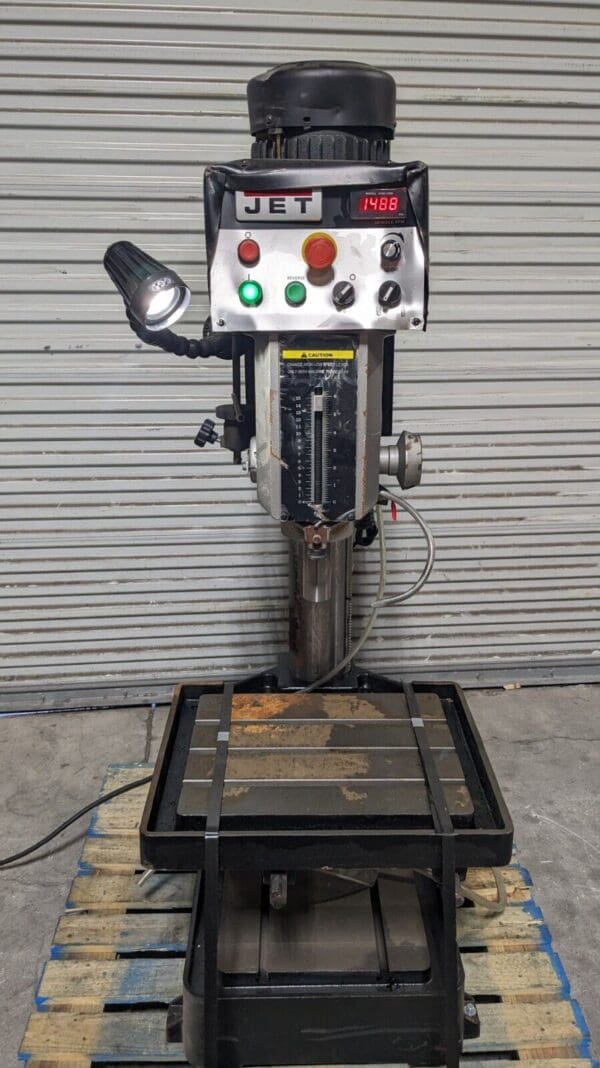 Jet 20" EVS Tapping Drill Press 245 - 2000 RPM 230v 3 Ph. 354225 Parts / Repair