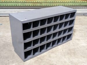 Durham Open Bin Shelving Unit 32 Compartment 33 W. x 11 D. x 19 H. 357-95