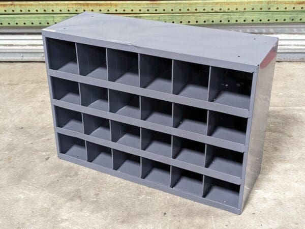 Durham Open Bin Shelving Unit 24 Compartment 33 W. x 12 D. x 24 H. 356-95