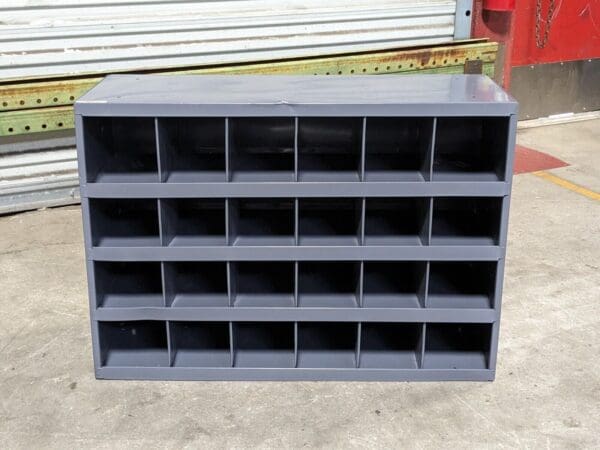 Durham Open Bin Shelving Unit 24 Compartment 33 W. x 12 D. x 24 H. 356-95