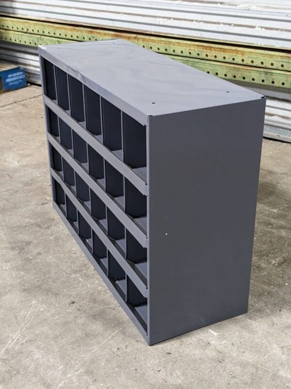 Durham Open Bin Shelving Unit 24 Compartment 33 W. x 12 D. x 24 H. 356-95