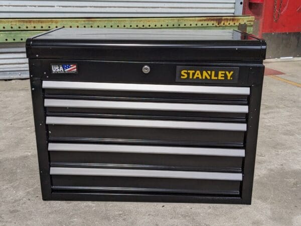 Stanley 300 Series Top Chest Tool Box 5 Drawer 26" x 16" x 19" STST22657BK