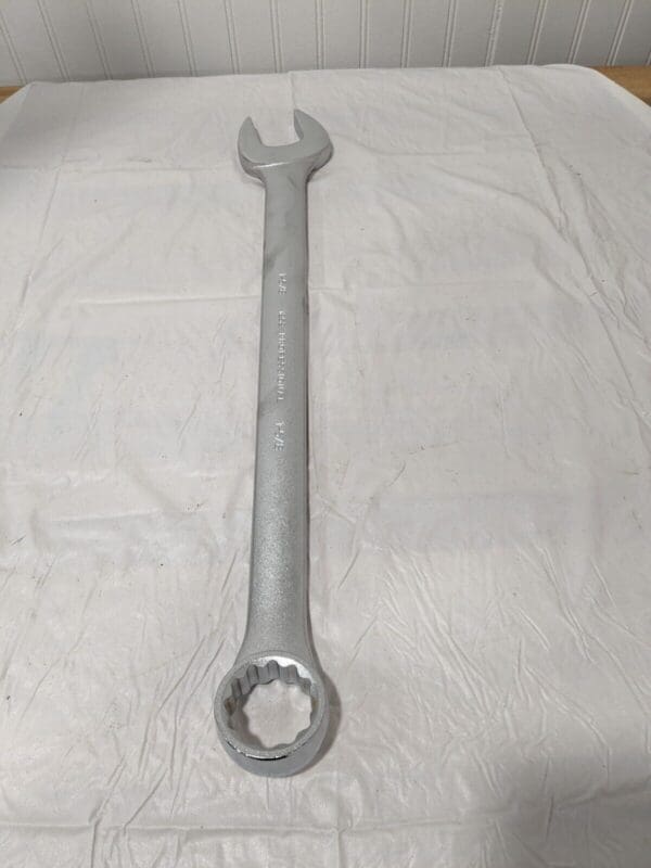 PROTO Combination Wrench: 1-5/8" Head Size, 15 deg Offset 23" OAL J1252