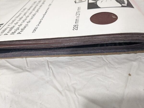 3M Sanding Sheet 50pk: 280 Grit, Aluminum Oxide 7000000353