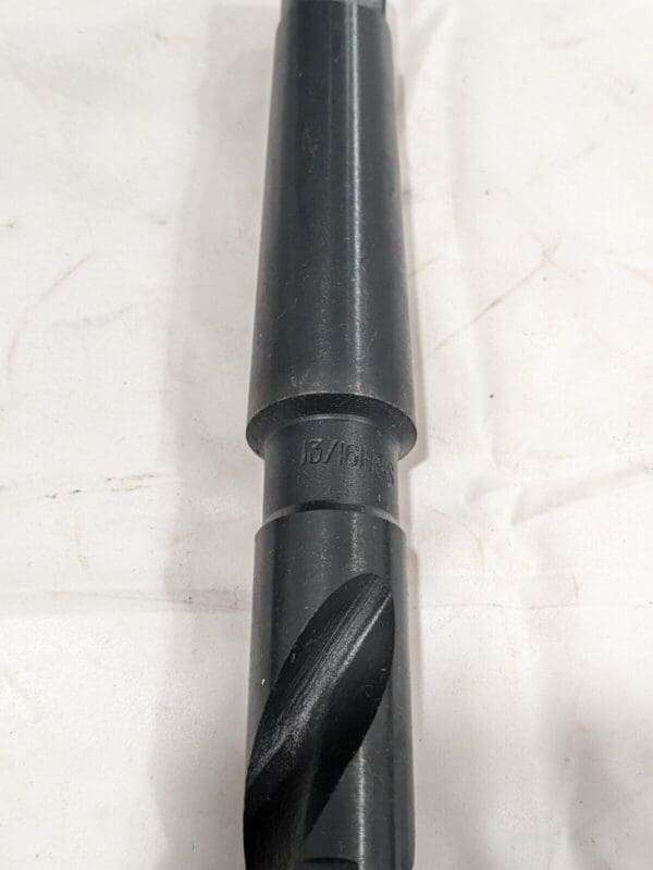 Interstate HSS Taper Shank Drill Bit: 13/16" Dia, 3MT, 118 ° Point 01662527