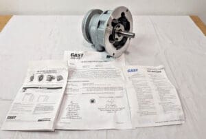 Gast Air Actuated Motor Reversible 4HP 3000RPM 100PSI 6AM-NRV-11A INCOMPLETE