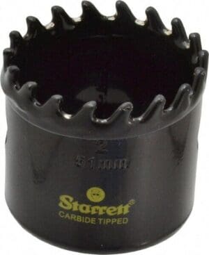 STARRETT 3pk of Hole Saws: 2" Saw Dia, 1-5/8" Cut Depth 65624